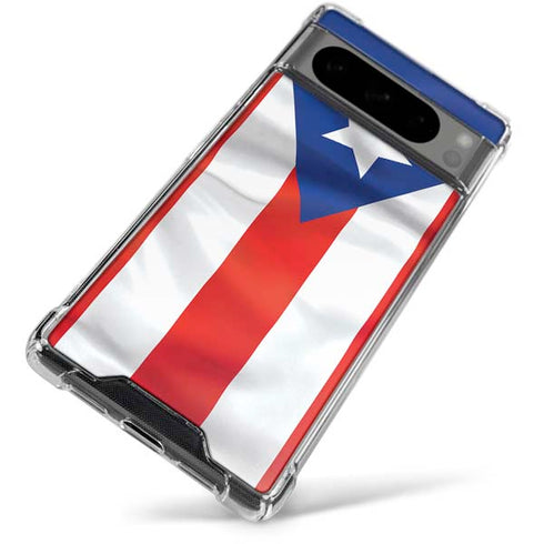 Puerto Rico Flag Google Pixel 8 Pro Clear Case